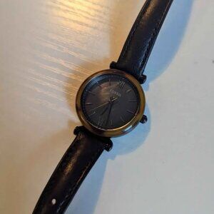 Fossil Black Iridescent Watch